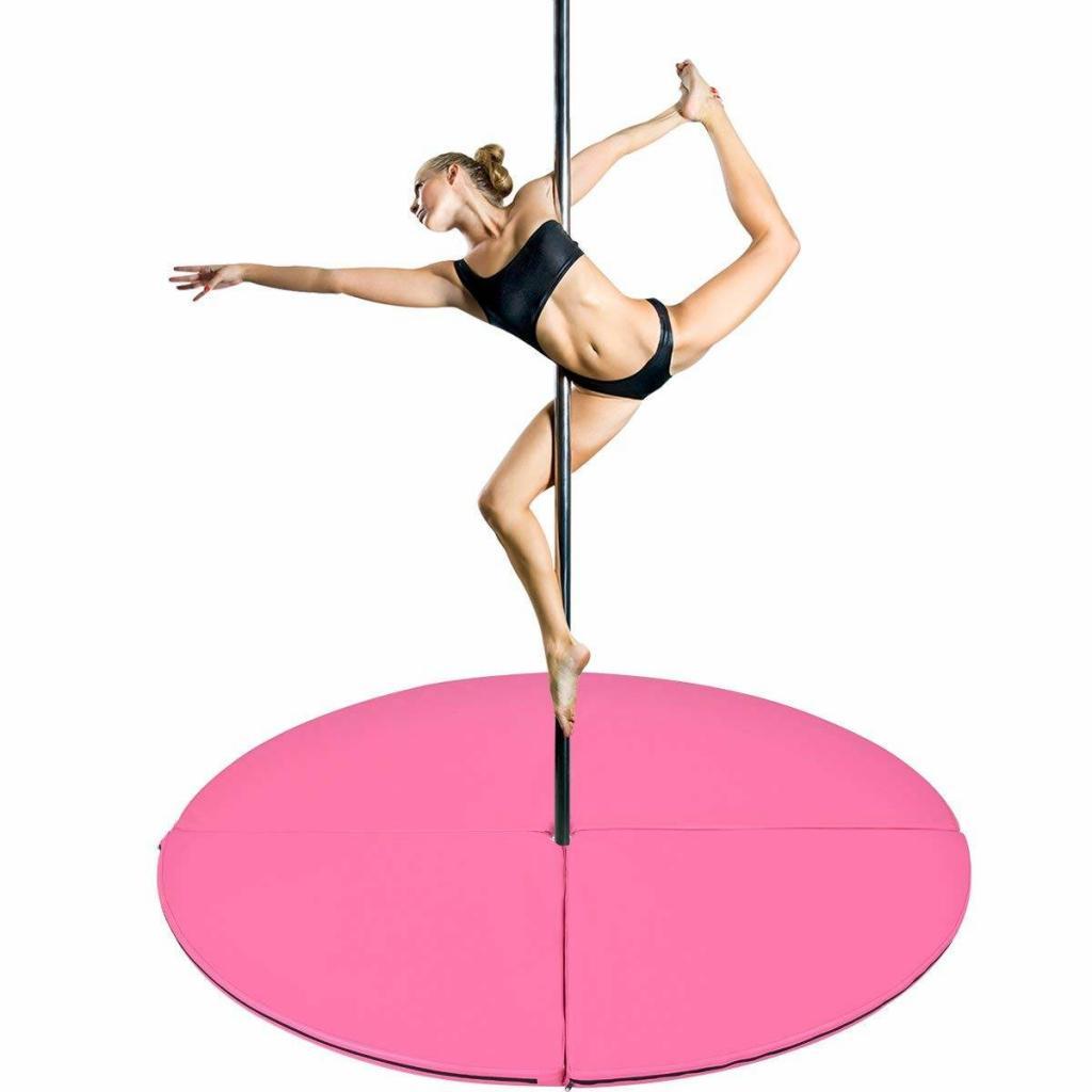 Pole Dance Mat Foldable Yoga Exercise Safety Dancing Cushion Crash