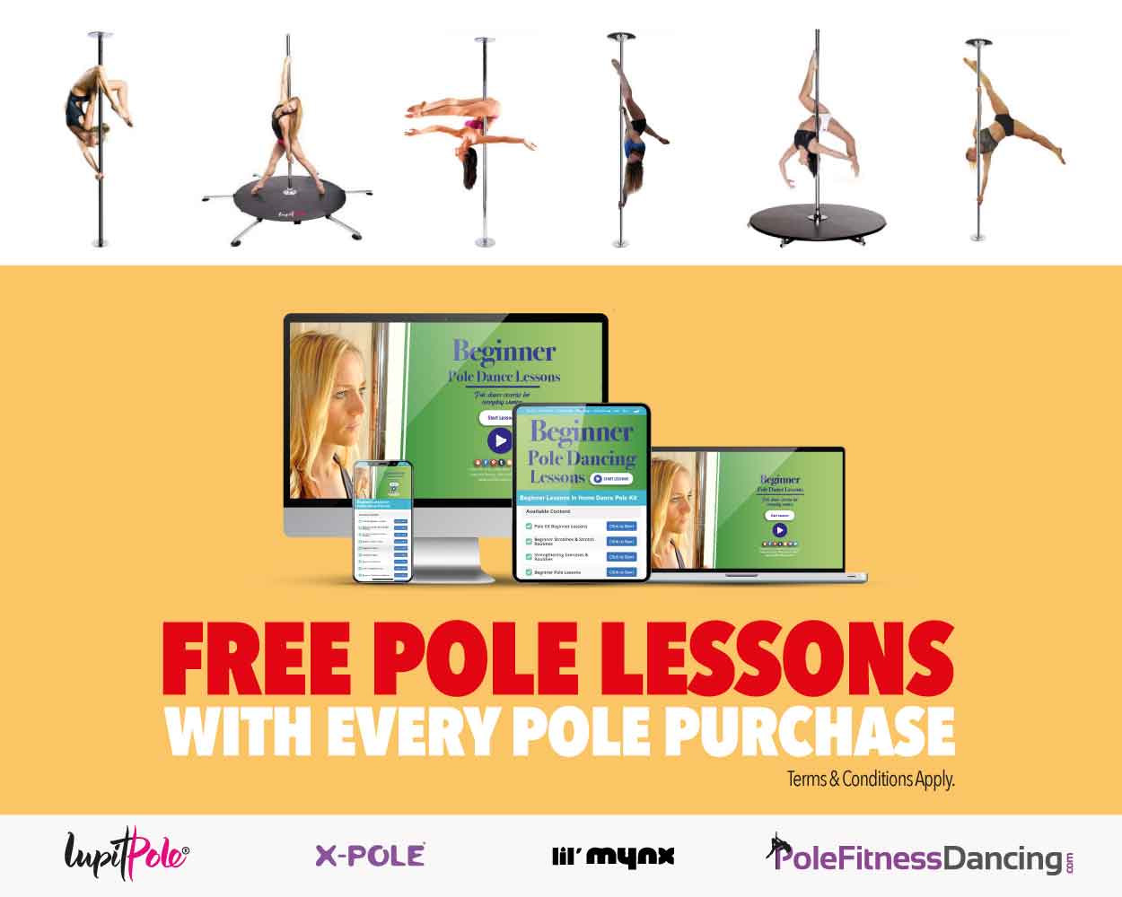 Online Dance Class - Pulse-Thumping Pole Dancing at Home