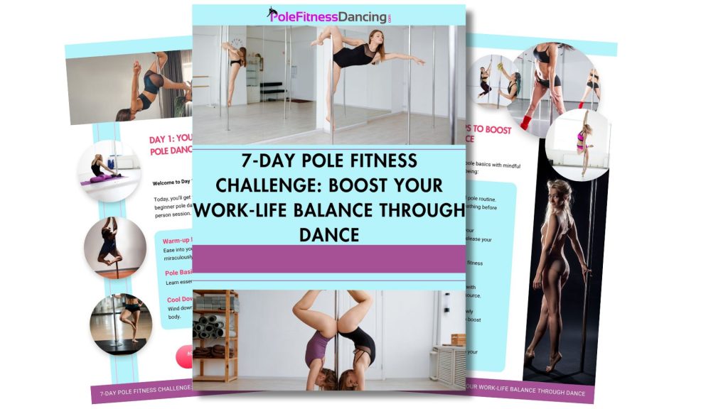 7 day pole fitness challenge freebie main cover image